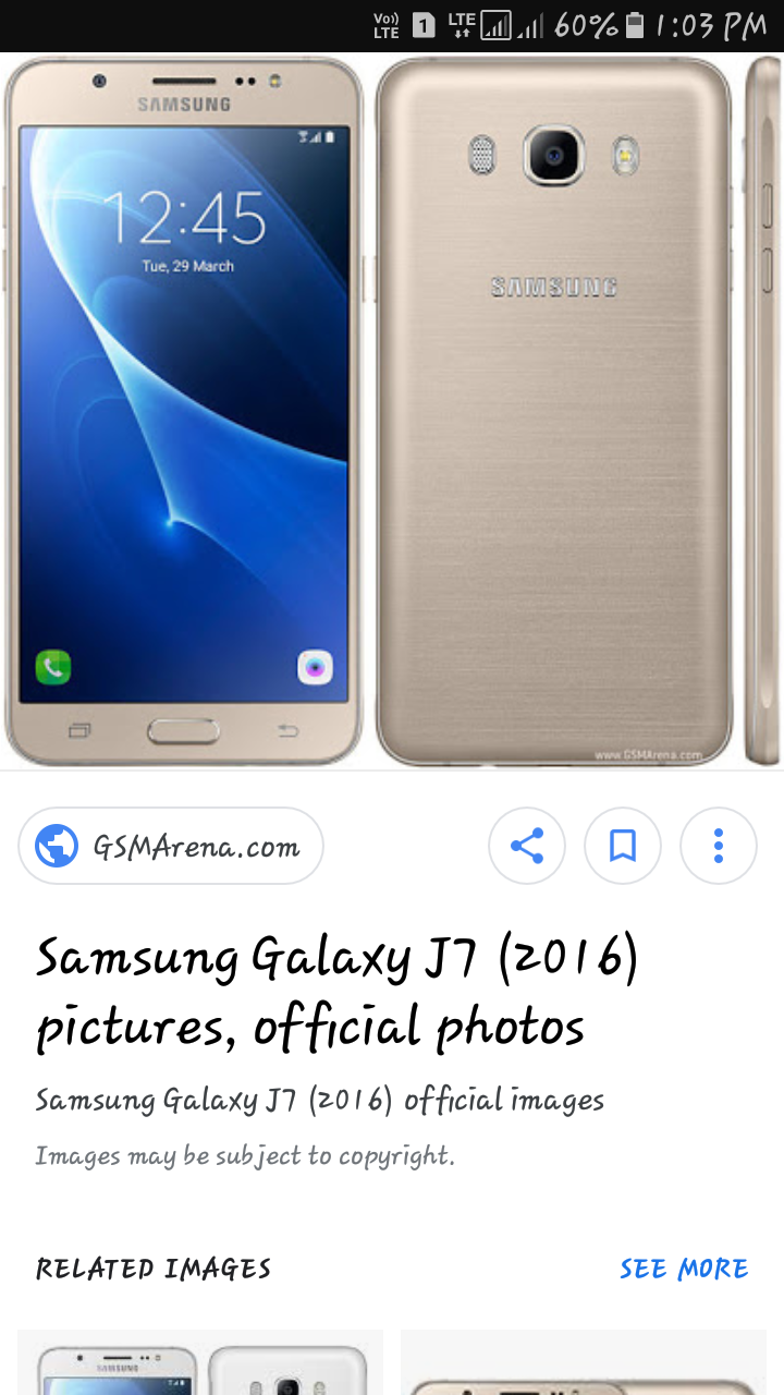 Samsung  j7 2016