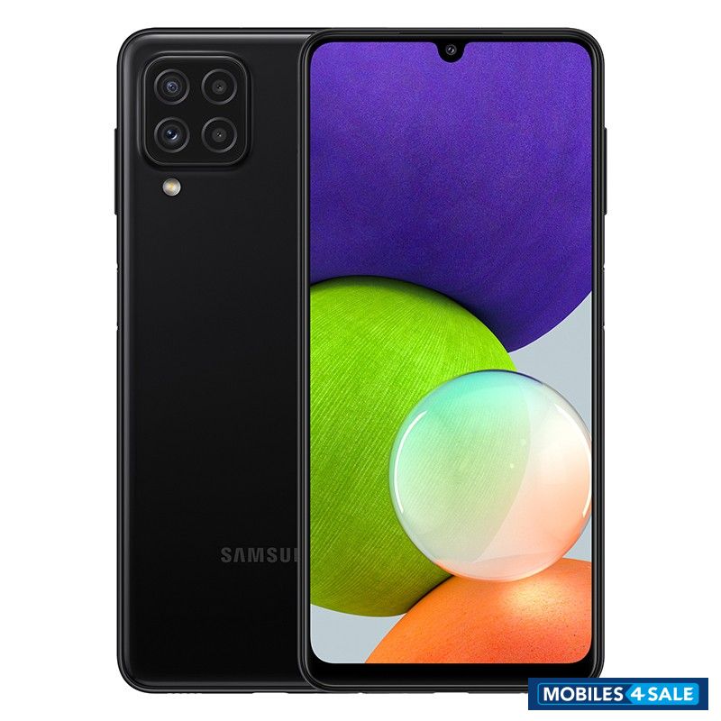 Black Samsung  Galaxy a22