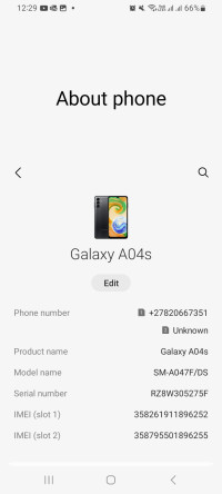 Samsung  A04s