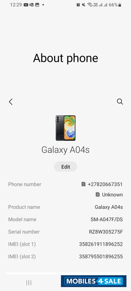 Samsung  A04s