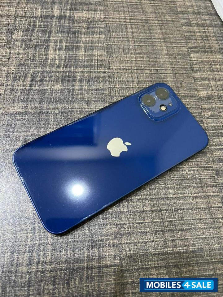 Dark Blue Apple  iphone 12