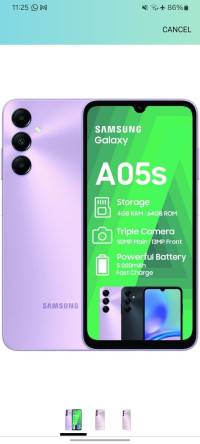 Samsung A05s SM-A057F/DS