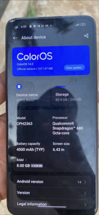Oppo Reno 7